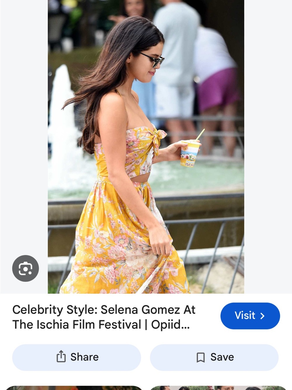ZIMMERMANN CONFETTI SCALLOP TIE DRESS IN MUSTARD YELLOW - Picture 4 of 12